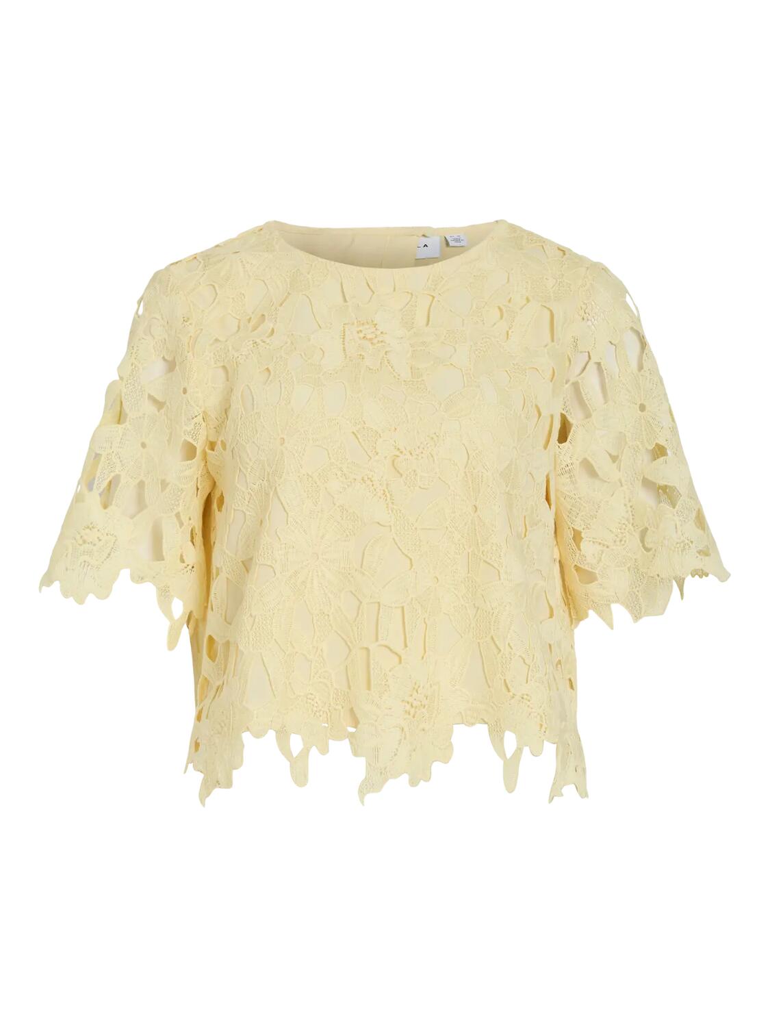 Visienna blondetop - Pastel Yellow